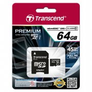   TRANSCEND 64GB MICROSDXC UHS-I
