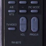  SONY RM-827S (TV)