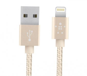 USB - Belkin Apple 8 pin   (F8J144bt04-GLD) 