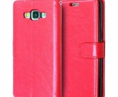 Чехол-Книжка Samsung Galaxy A5 боковой, красный