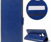 Чехол книжка для ASUS ZenFone 3 Deluxe ZS570KL боковой синий