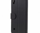 Чехол-Книжка LG Q6/Q6 Plus, боковой, черный