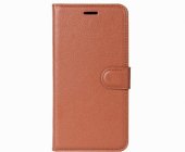 Чехол-Книжка LG Q6/Q6 Plus, боковой, коричневый