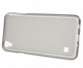 Чехол силиконовый для LG X Style, серый