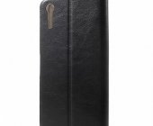 Чехол книжка для Sony Xperia XZ боковой, черный