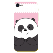 Силиконовый чехол на iPhone 6Plus/6SPlus с дизайном "панда"