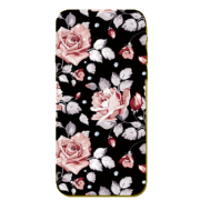 Силиконовый чехол на iPhone 6Plus/6SPlus с дизайном "цветы"