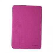 Кожаный чехол-книжка для iPad мини 3 и iPad мини 2 RICH BOSS розового цвета