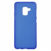 Чехол силиконовый для Samsung Galaxy A5 (2018), синий