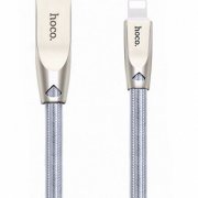 USB кабель для iPhone 5/5S/5SE/6/6S/6Plus/6SPlus/7/7Plus серебрянный