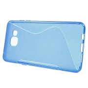 Чехол силиконовый для Samsung Galaxy A5(2016) HOCO Delicate shadow series синий