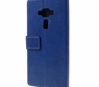 Чехол книжка для ASUS ZenFone 3 Deluxe ZS570KL боковой синий