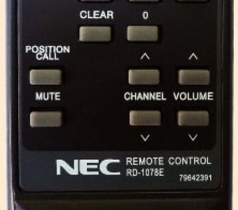  NEC RD-1077E,NEC RD-1078E (TV)