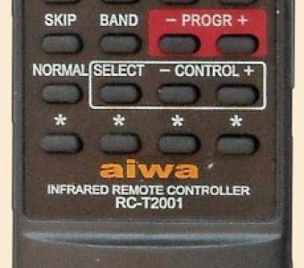  Aiwa RC-T2001,Royal RC-T2001,Orson RC-T2001 (VCR)