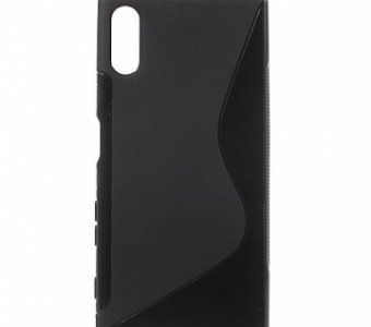 Чехол силиконовый для Sony Xperia XZ, черный