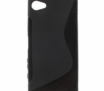 Чехол силиконовый для Sony Xperia Z5 черный
