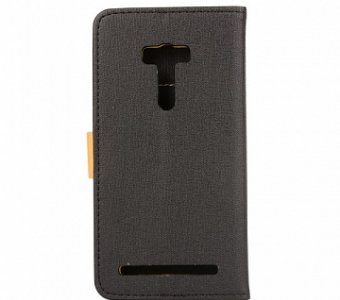 Чехол книжка для ASUS ZenFone Selfie ZD551KL боковой черный