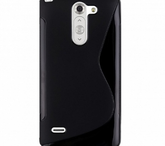 Чехол силиконовый для LG G3 Stylus черный