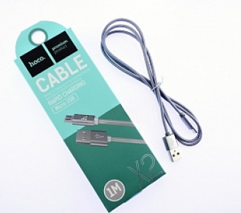 USB кабель для Micro серебрянный
