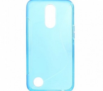 Чехол силиконовый для LG K10(2017), синий