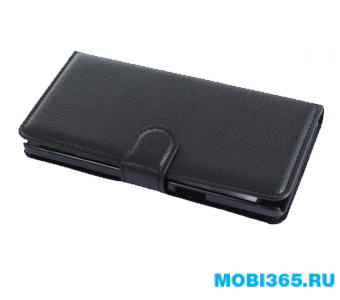 Кожаный чехол "книжка" для Samsung A500F (A5 2015)