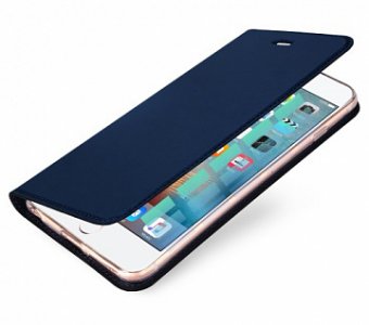 Чехол книжка на iPhone 6 Plus/6s Plus Синяя