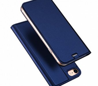 Чехол книжка на iPhone 7 Plus/8Plus Синяя