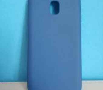 Чехол силиконовый для Samsung Galaxy J3 (2017), синий