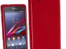 Чехол силиконовый для Sony Xperia Z1 Compact/Z1 Mini красный