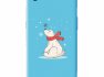 Силиконовый чехол на iPhone 7Plus/8Plus с дизайном "мишка"
